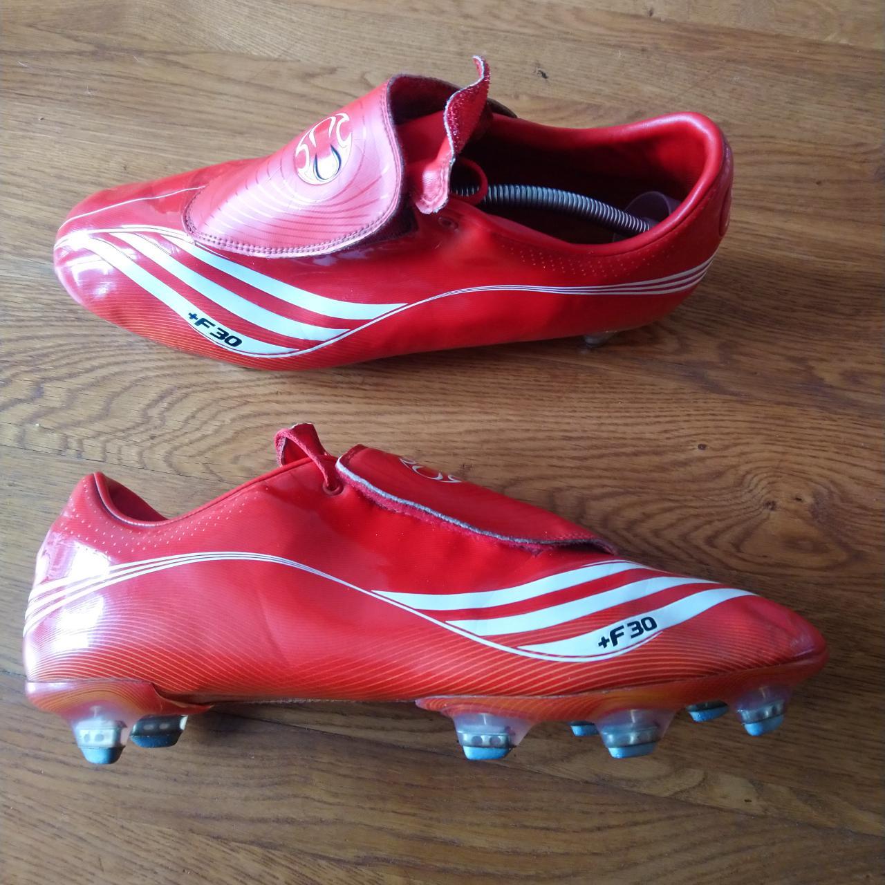 Adidas F30 Tunit TRX SG Football Boots VGC Size uk. Depop