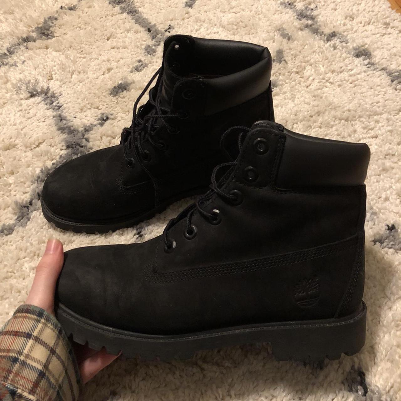 womens black timberland boots sale