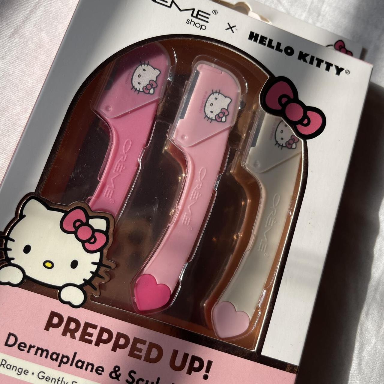 Hello Kitty x The Crème Shop Prepped Up! Dermaplane and Sculpt Razors