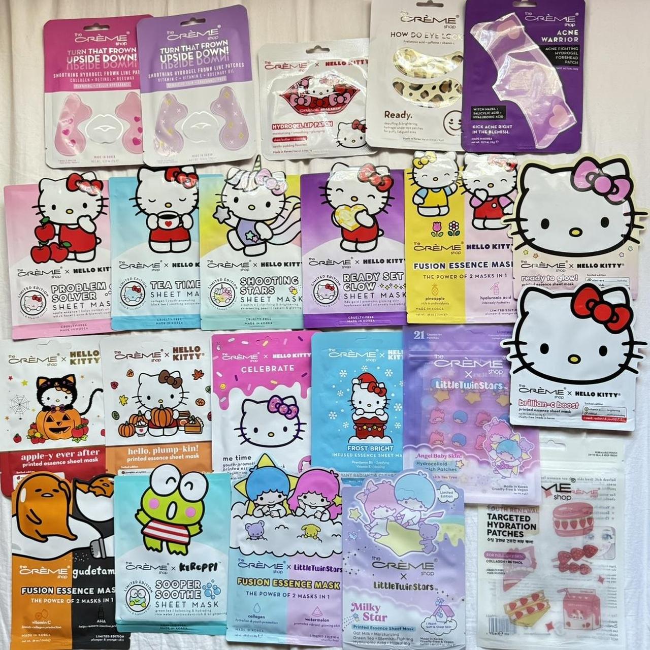 Sanrio Face Masks Hello Kitty Face Masks The Creme... - Depop