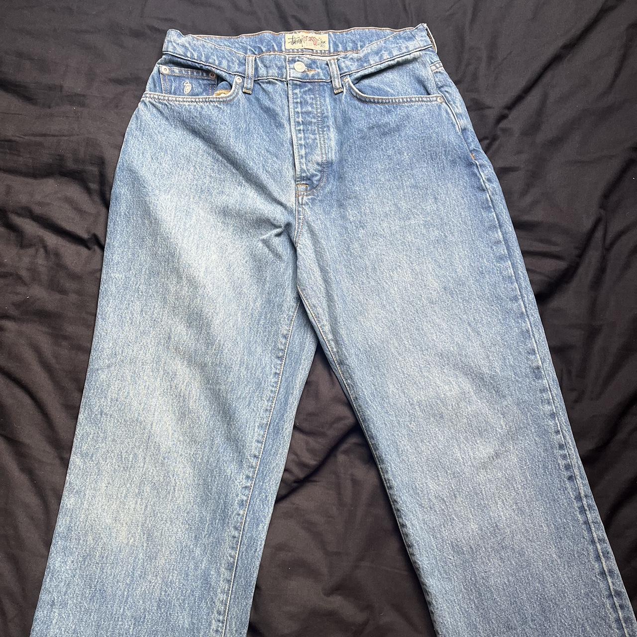 Stussy denim jeans: From the website: These... - Depop