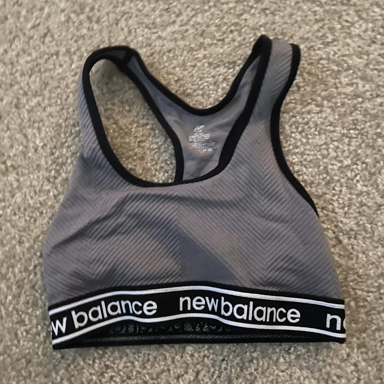 New balance sport bra Size M but fits like a small - Depop