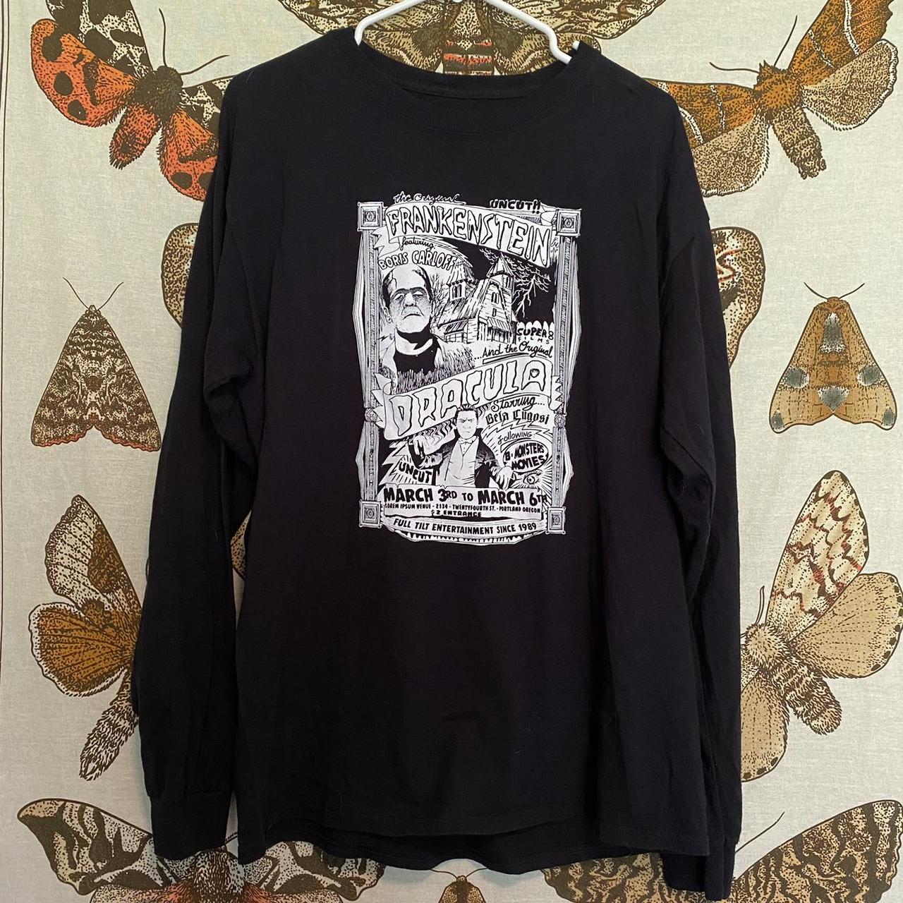 brandy melville frankenstein dracula longsleeve... Depop