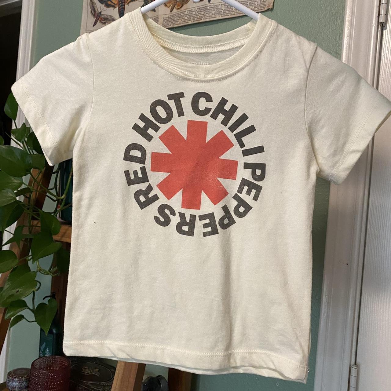 red hot chili peppers baby band tee tag says 5T... Depop