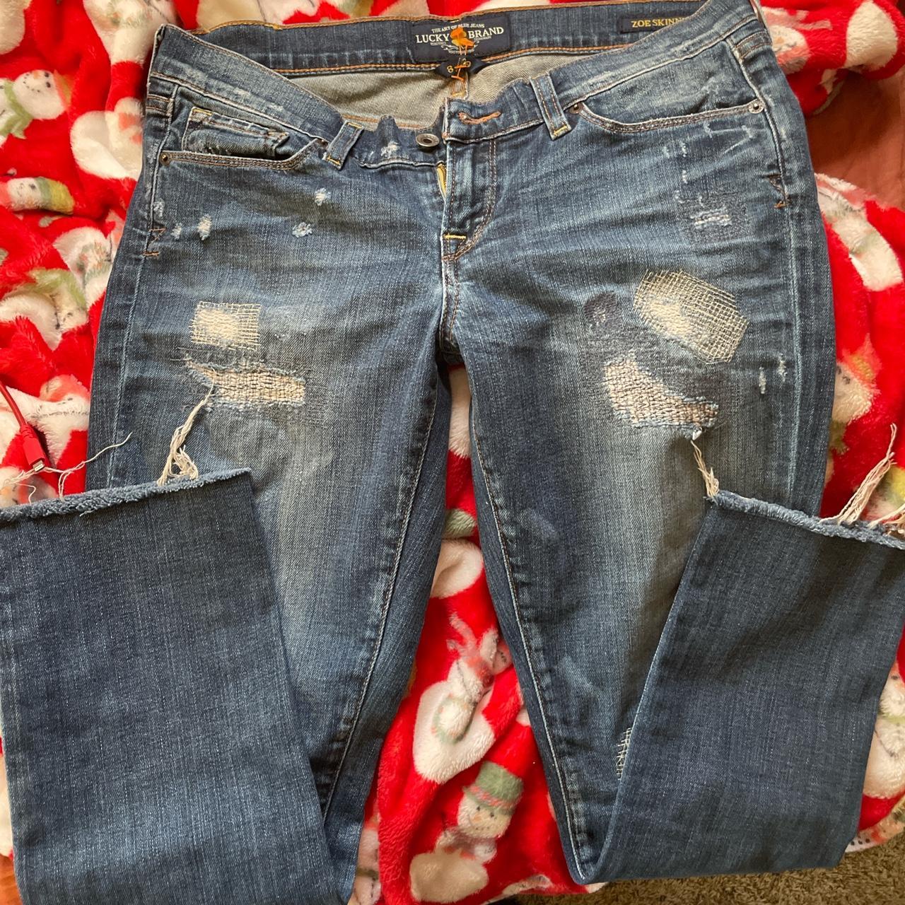 lucky brand jeans a size 8/29 - Depop