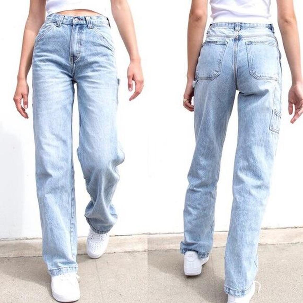 BRANDY MELVILLE FEANNE JEANS NEW WITH TAGS 🦋 Brand... Depop