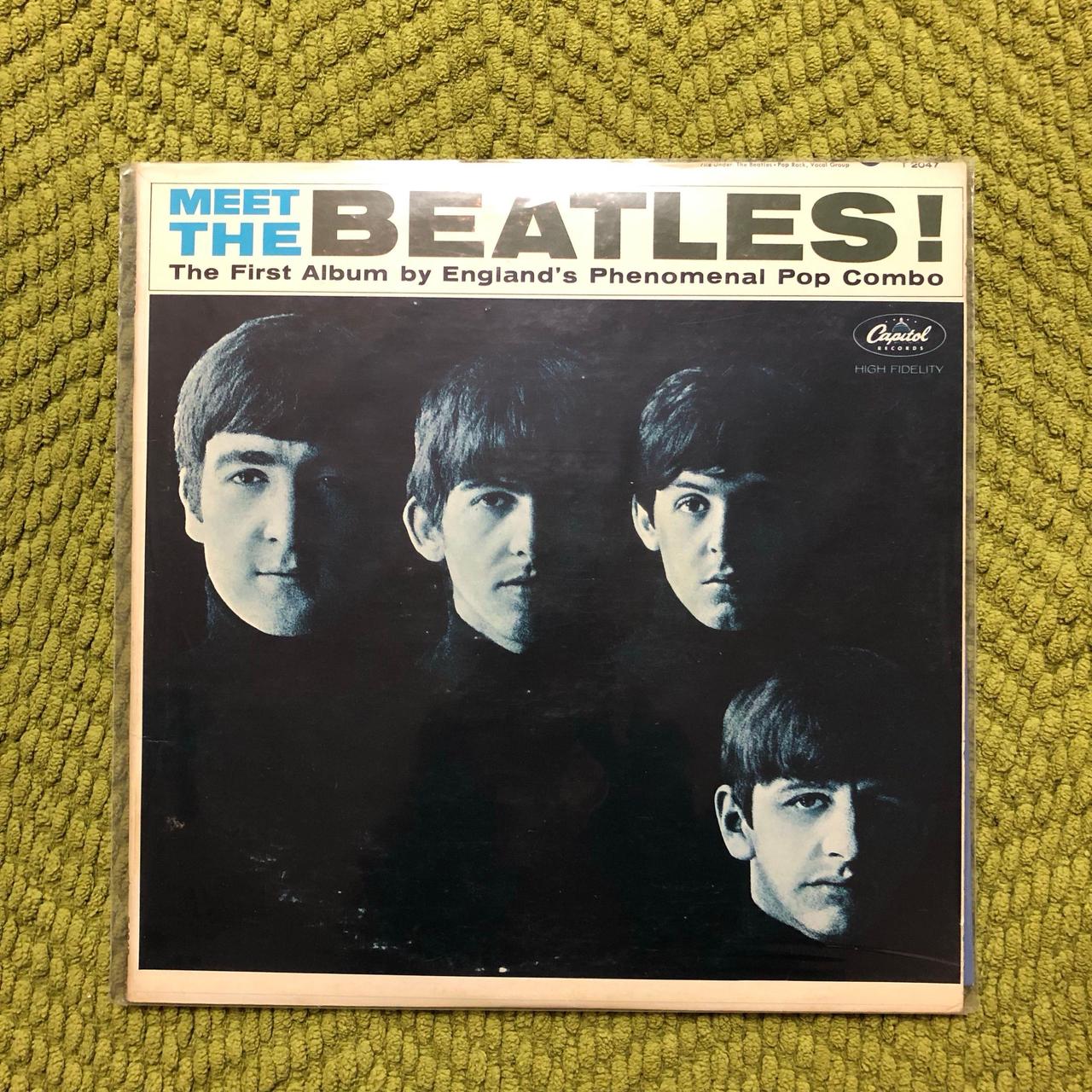 The Beatles, Meet The Beatles! Vinyl LP Album, Mono,... - Depop