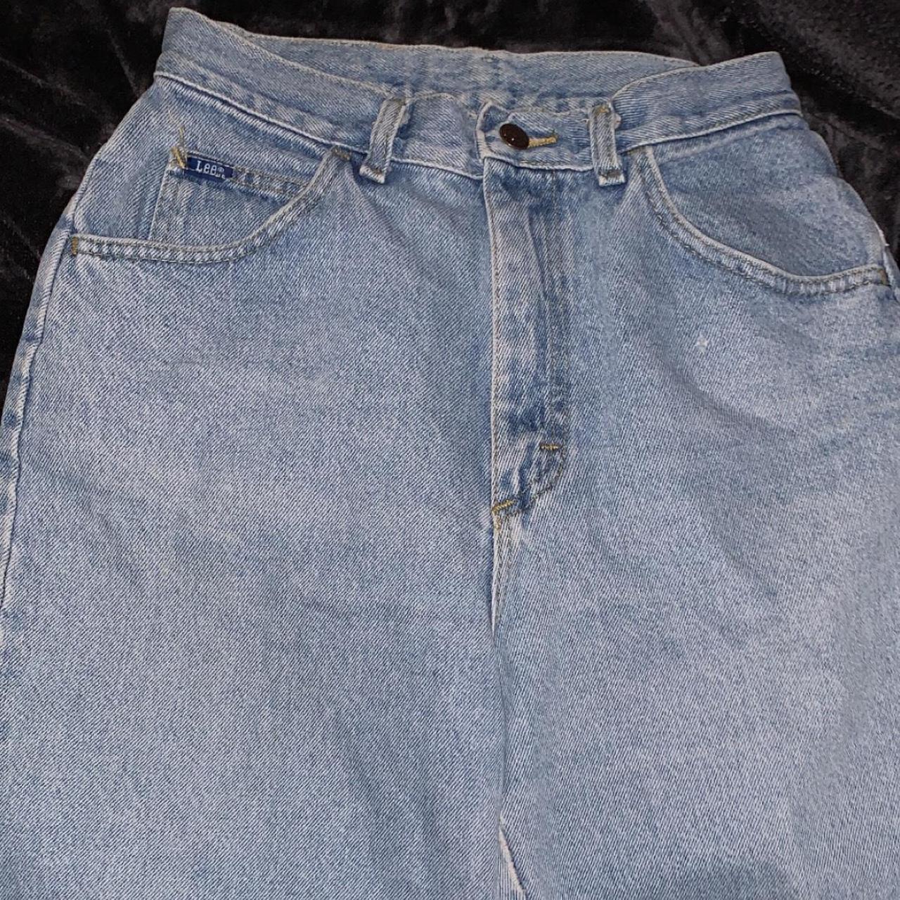 Vintage lee mom jorts Size medium (10) #jorts... - Depop