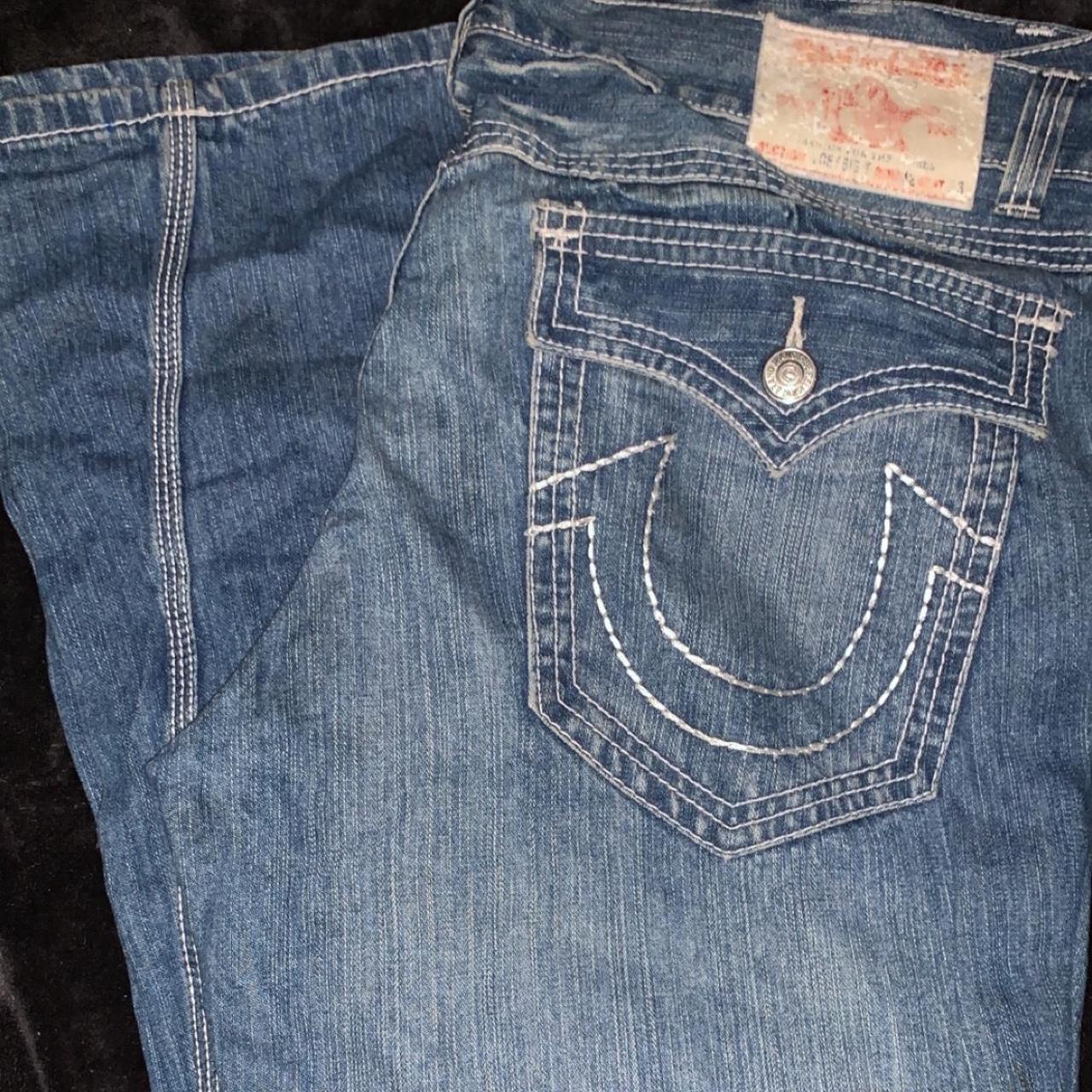 Men’s true religion Bootcut/flare denim Size 42 in... - Depop