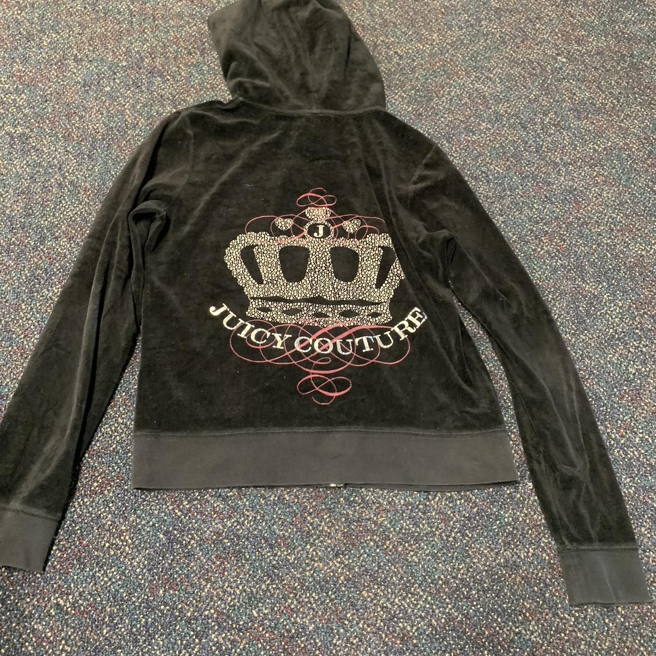 Juicy couture Y2K zip up Size xl Some staining... - Depop