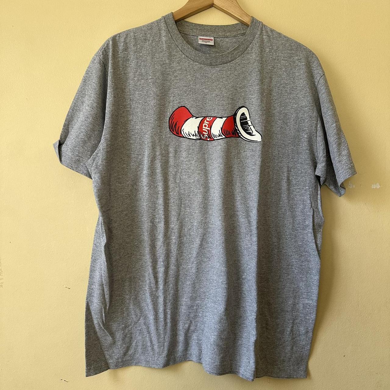 Cat and the hat supreme shirt hotsell