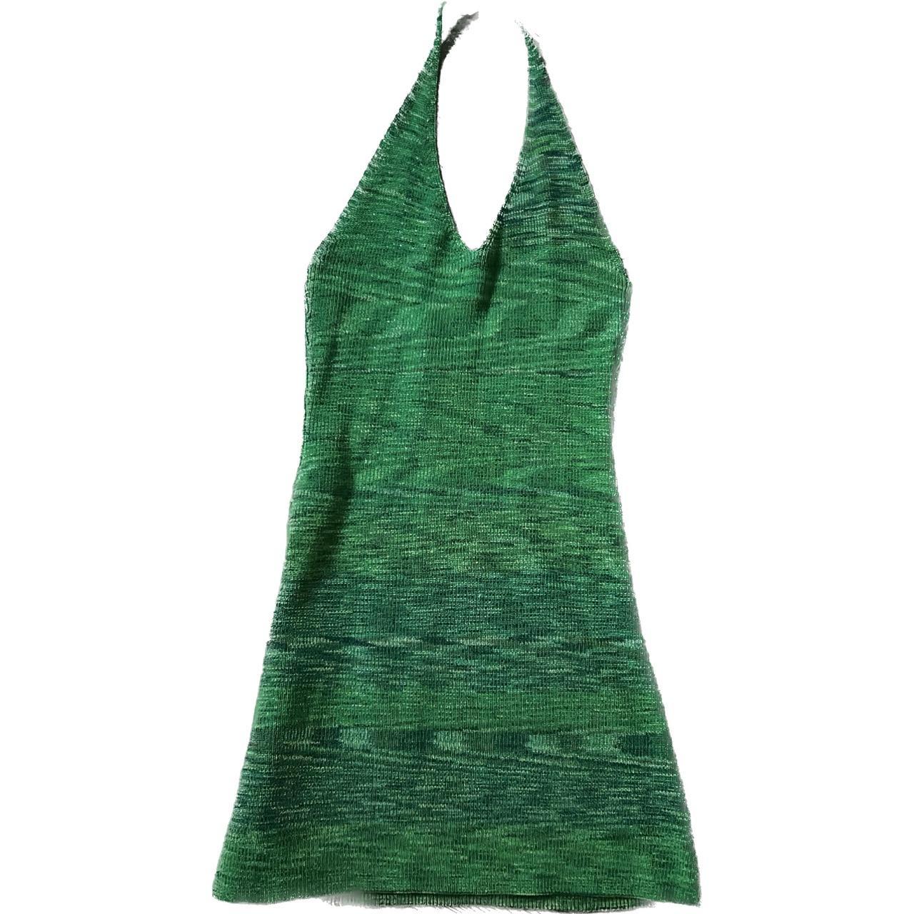 Tiger Mist Women's Green Dress | Depop