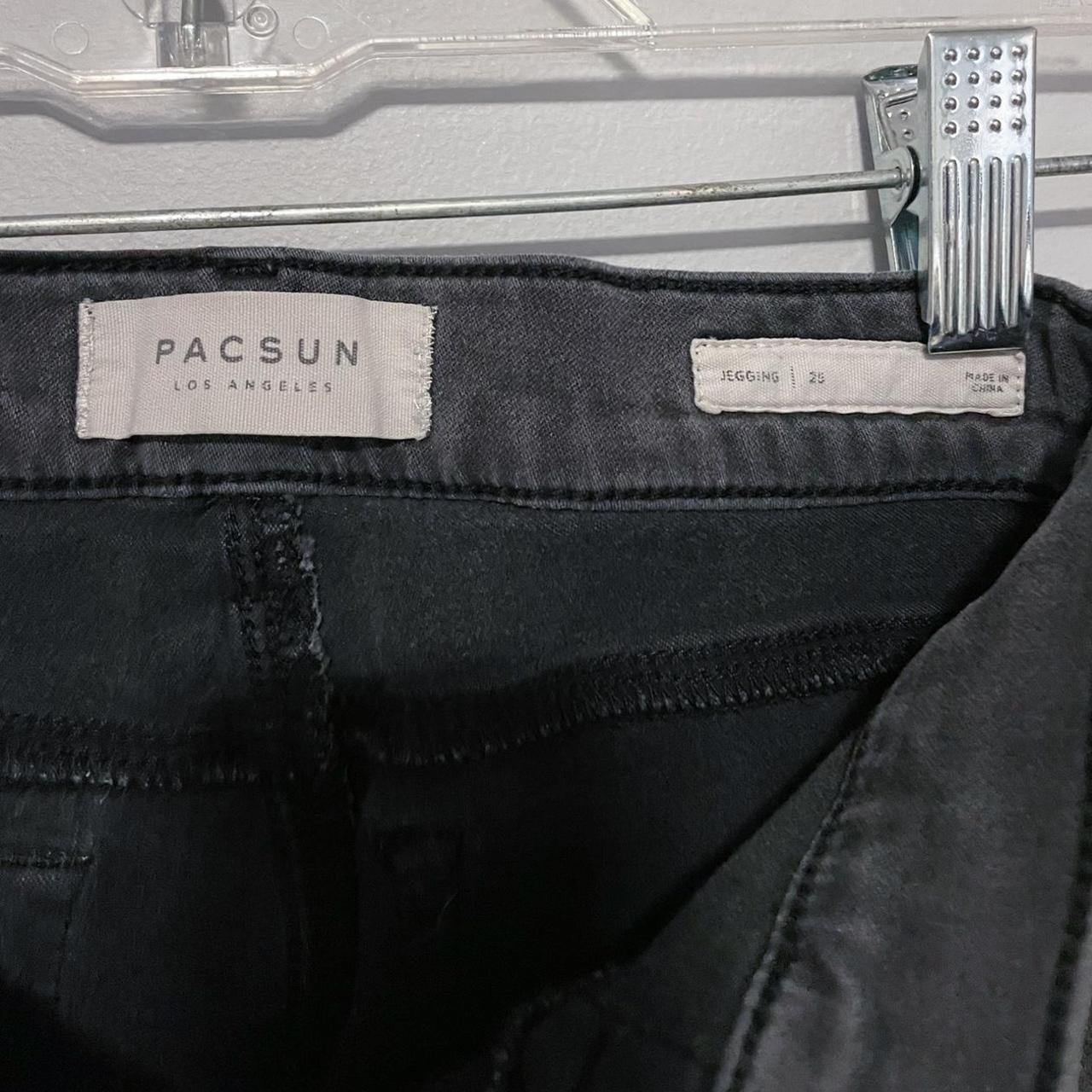 PacSun Black Ripped Skinny Jeans super soft pacsun... - Depop