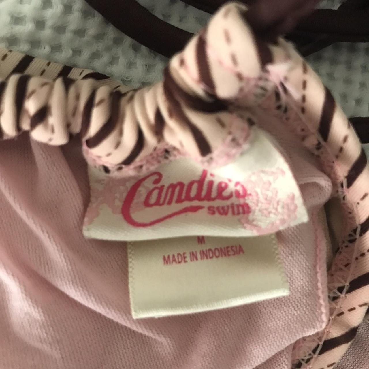 Candie S Women S Pink And Brown Bikinis And Tankini Sets Depop