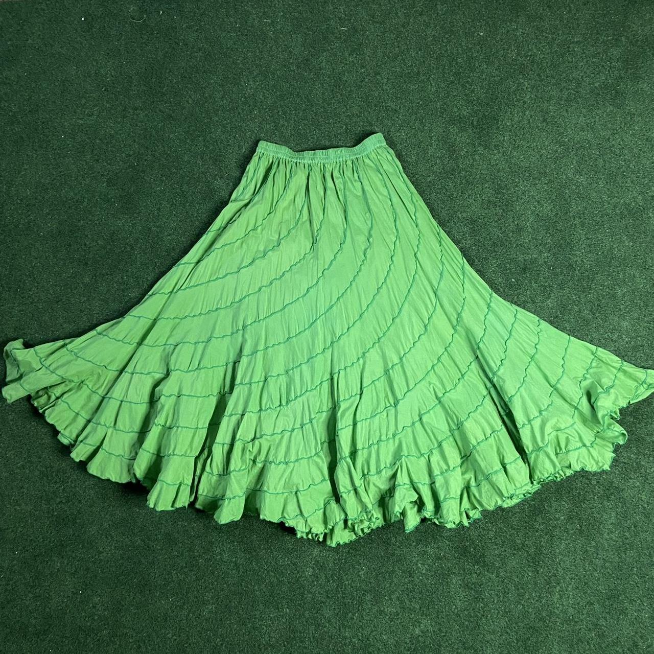 Zashi Women's Green Skirt