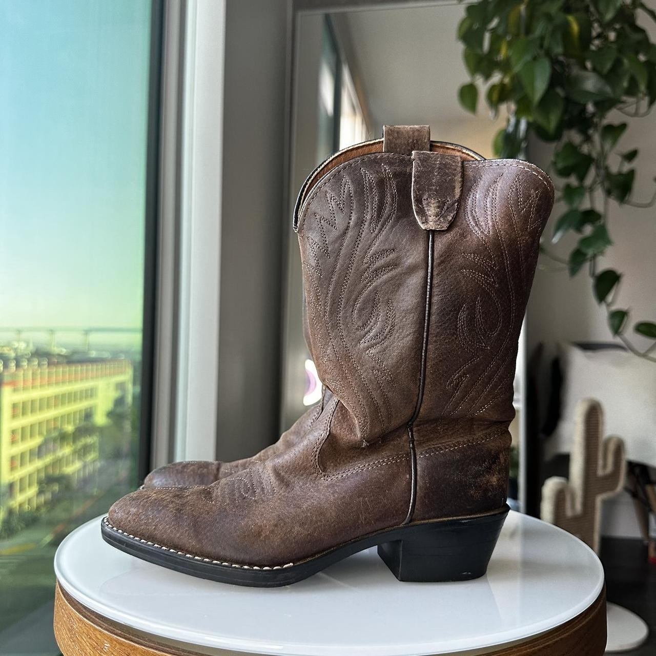 Frye Women's Brown and Black Boots