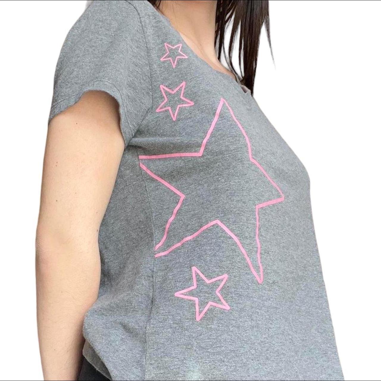 Dearfoams Women's Grey and Pink T-shirt (2)