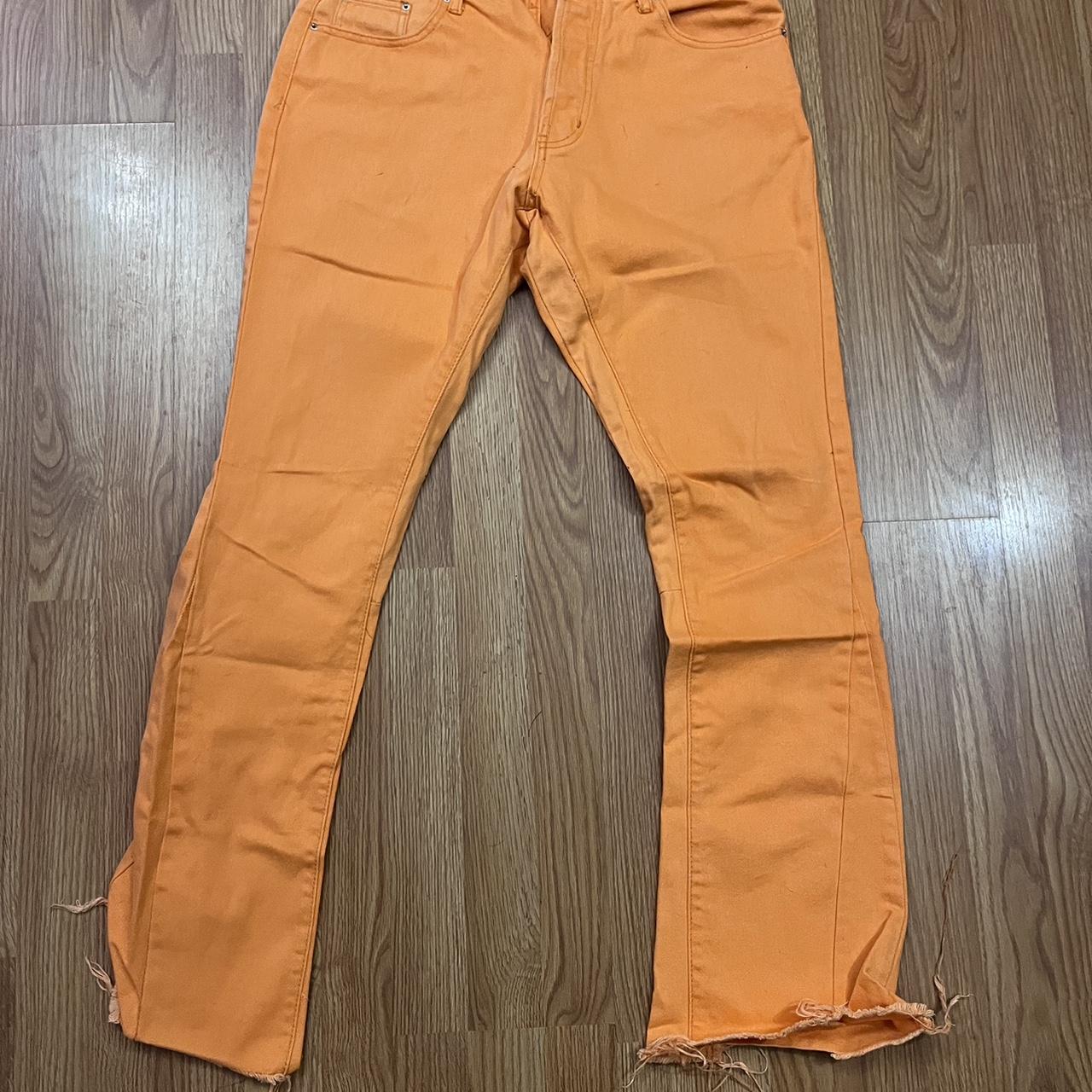 Vintage 90s Faded Orange Mens Jeans Waist Size 28 in XS - Etsy