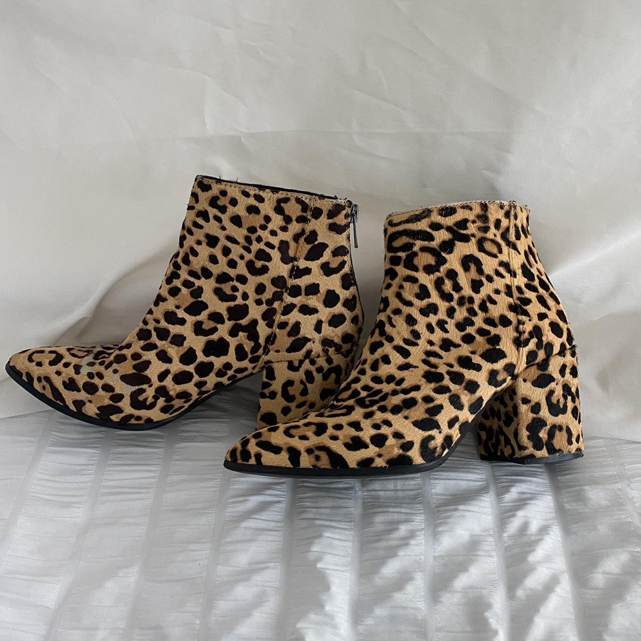 Steve madden hot sale cheetah boots