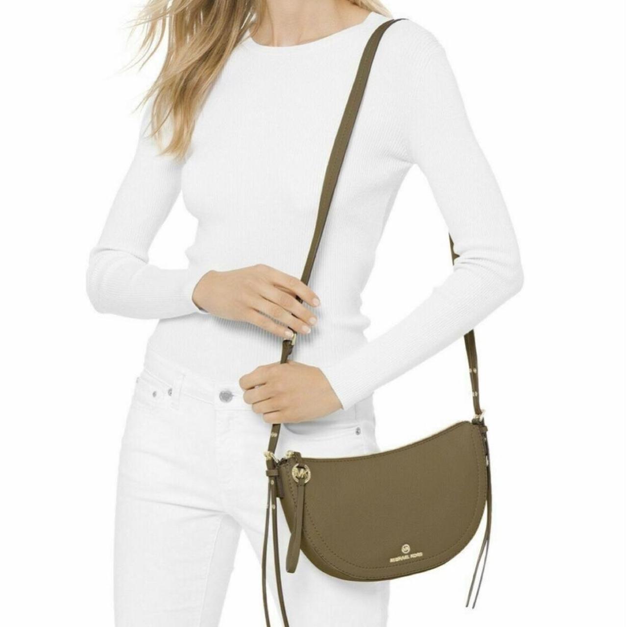 Michael kors camden leather shoulder bag hot sale