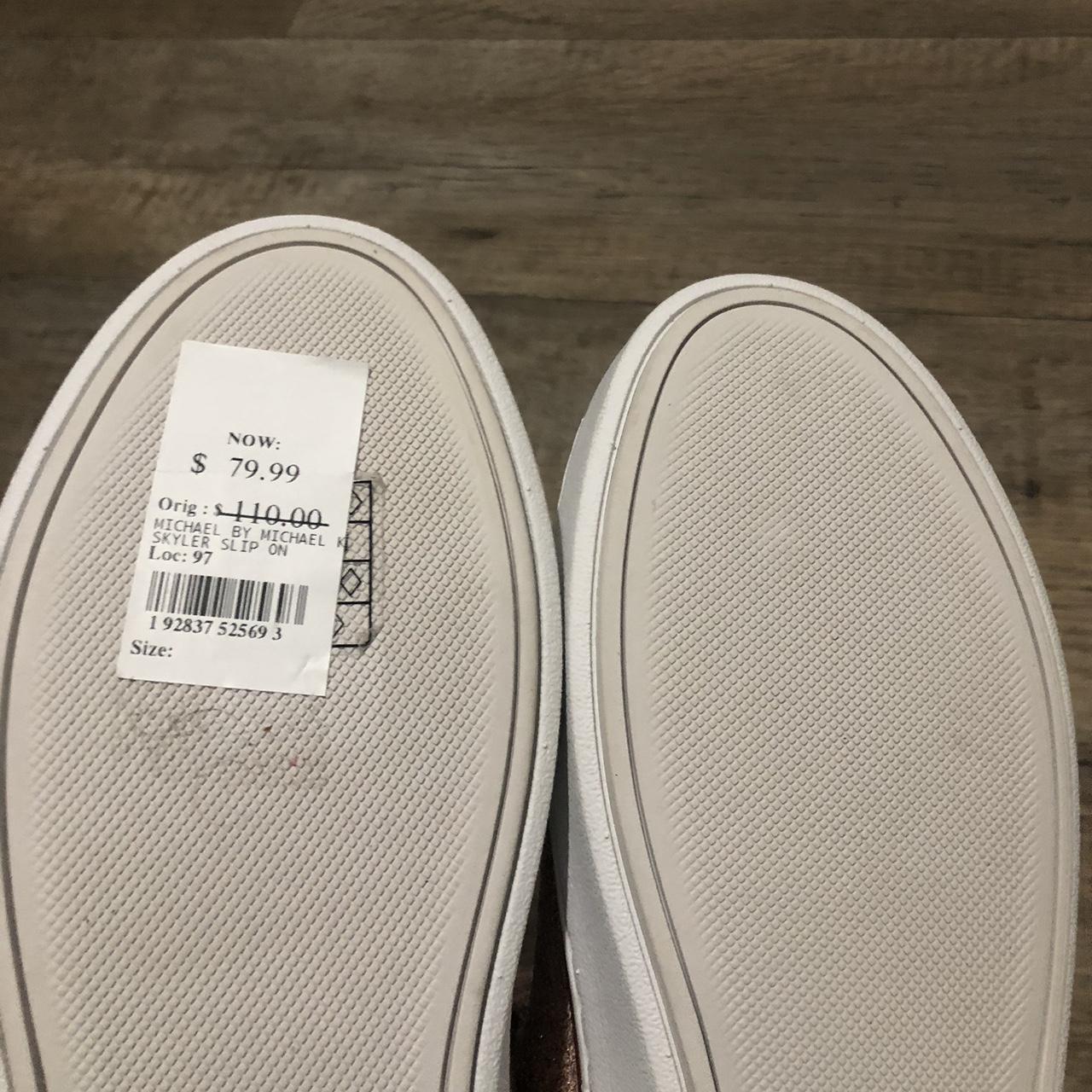 Michael kors skyler sale slip on rose gold