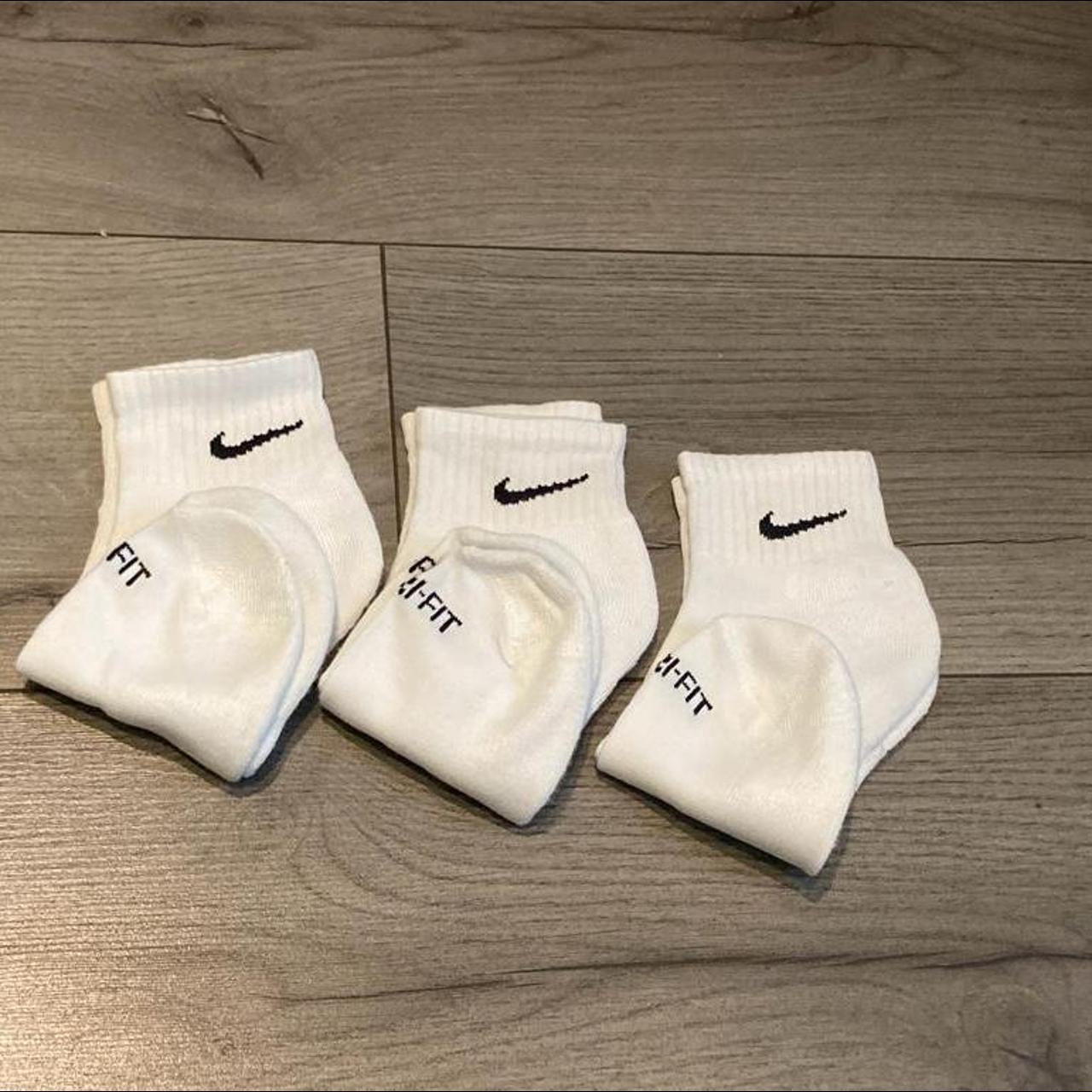 mens nike white ankle socks