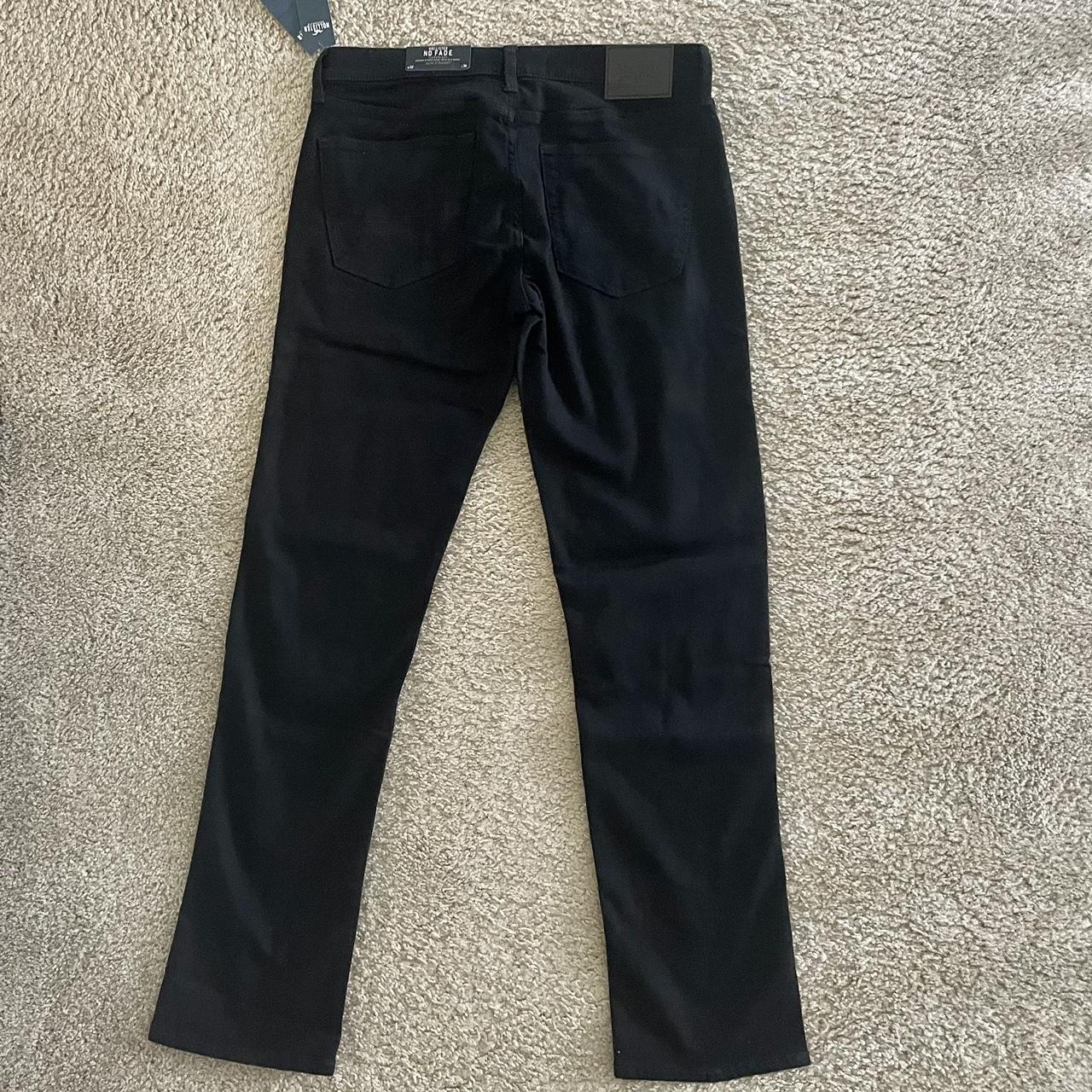 hollister black men’s jeans slim straight (32x34),