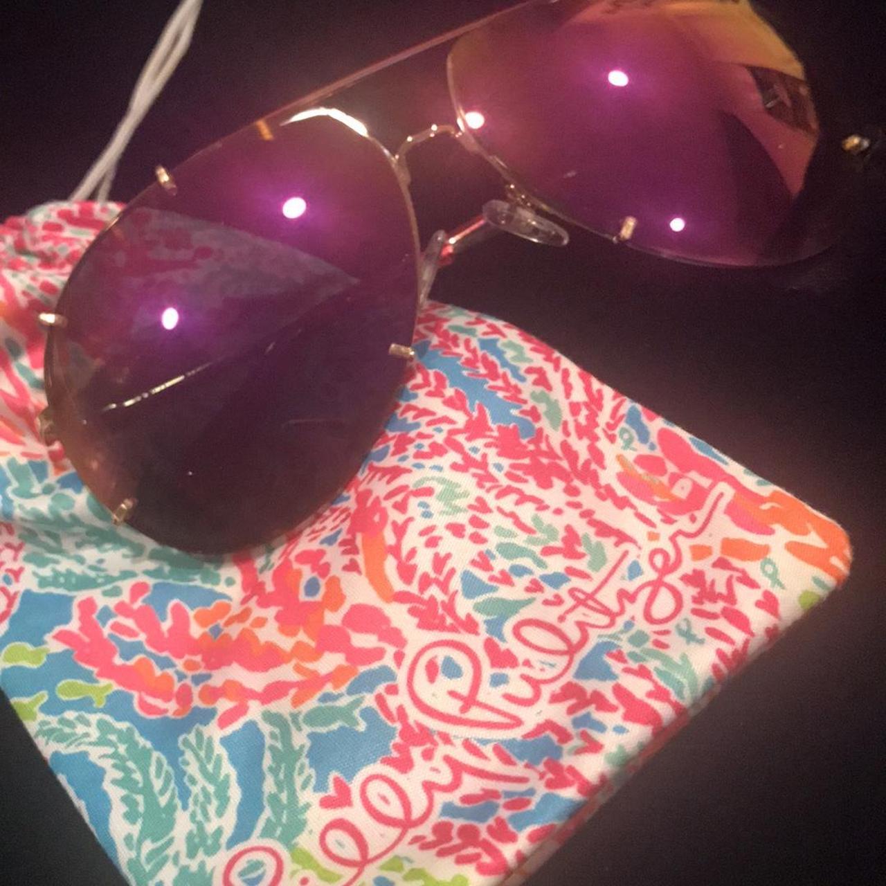 Lilly Pulitzer Aviator Sunglasses Limited Color