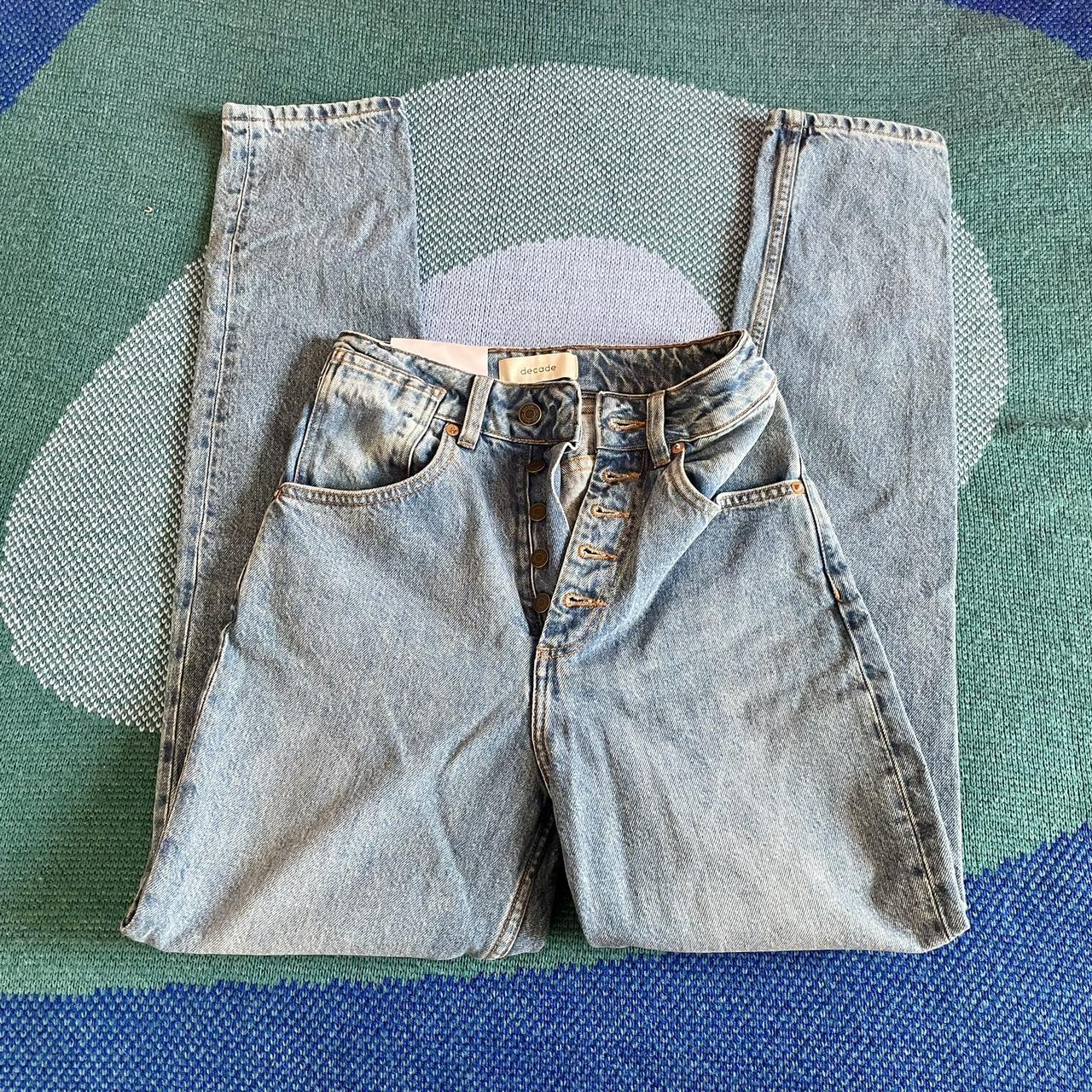 Decade Studio Bonnie Taper jeans in Porto. Purchased... - Depop