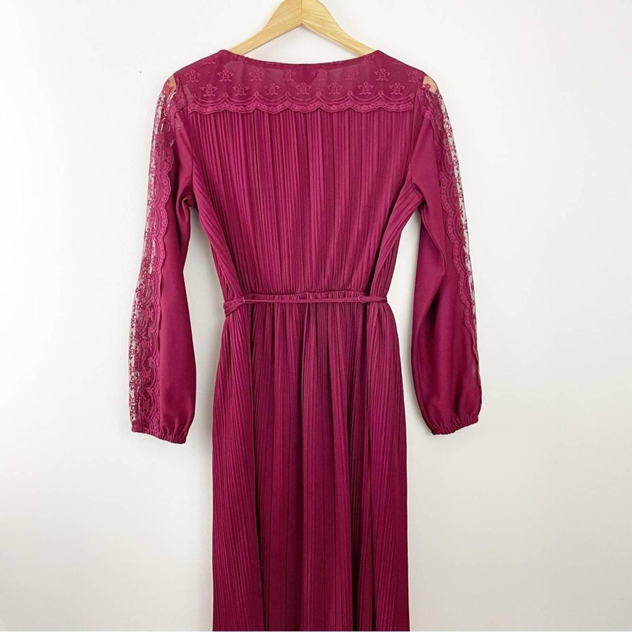 Sears shop burgundy dress