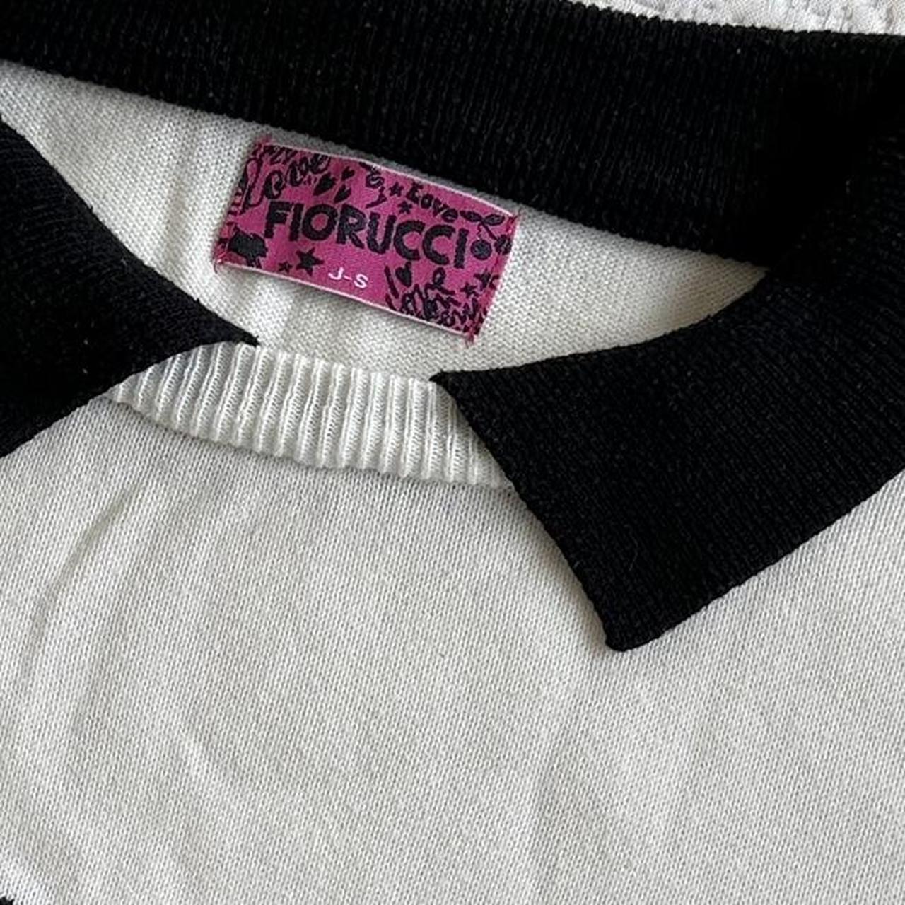 Fiorucci Women's White and Black Sweatshirt (3)