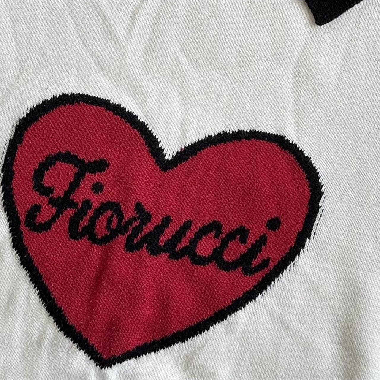 Fiorucci Women's White and Black Sweatshirt (2)
