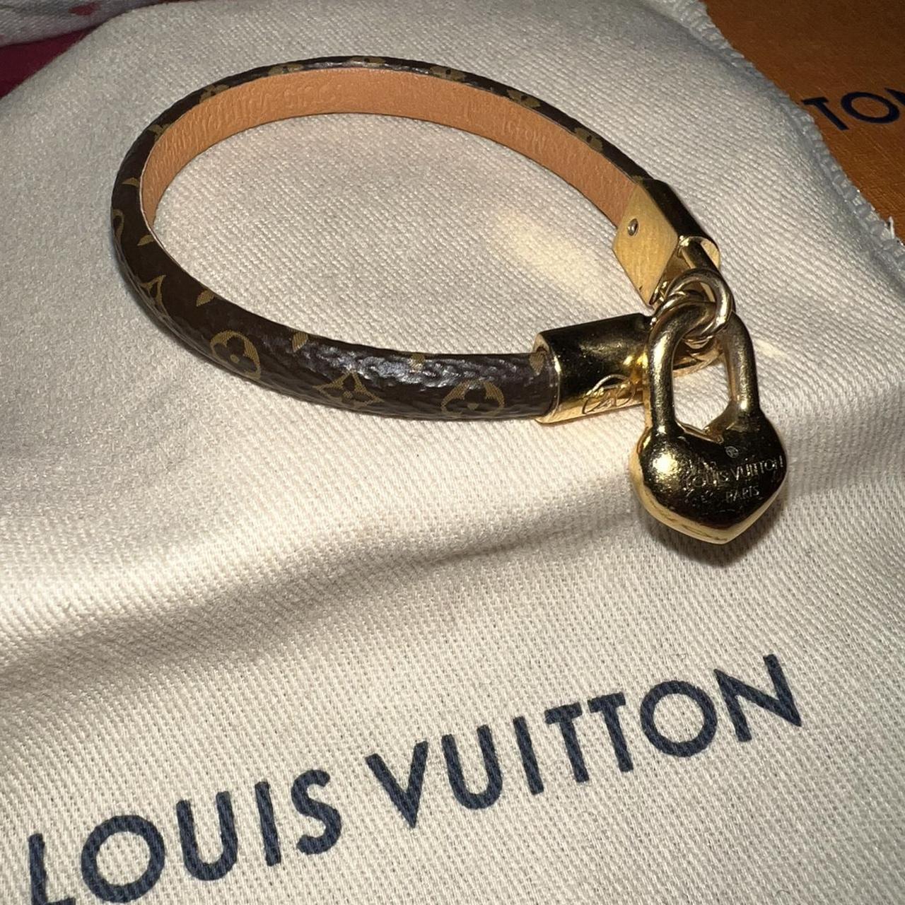 Louis Vuitton Crazy In Lock Bracelet in Brown