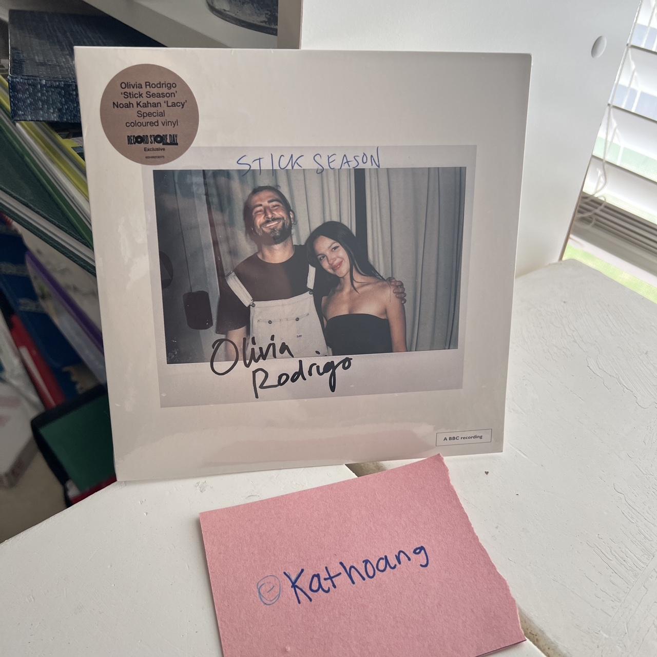 noah kahan and olivia rodrigo rsd vinyl featuring