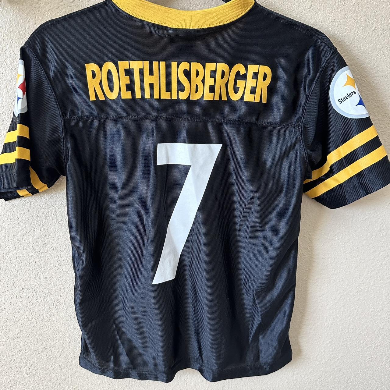 Real Ward Steelers Jersey, size medium in kids, but - Depop