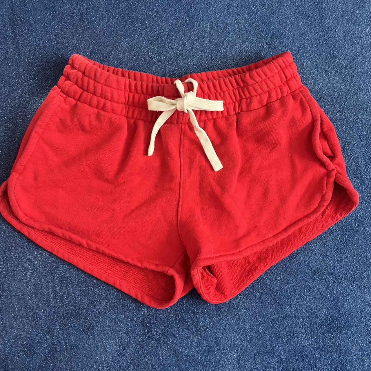 Miu Miu Women's Shorts - Red - XS – Red drawstrin… - image 6