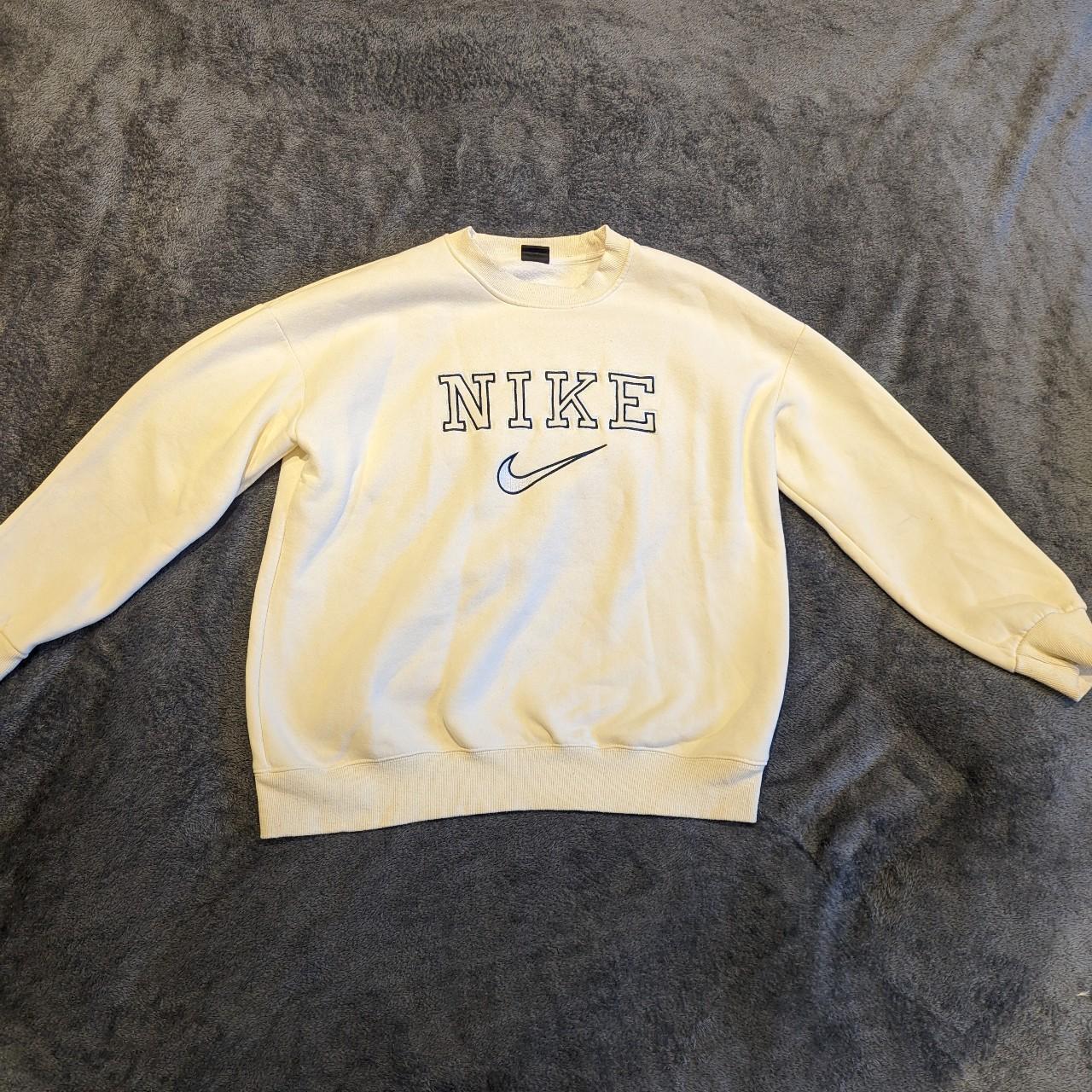 spellout nike jumper