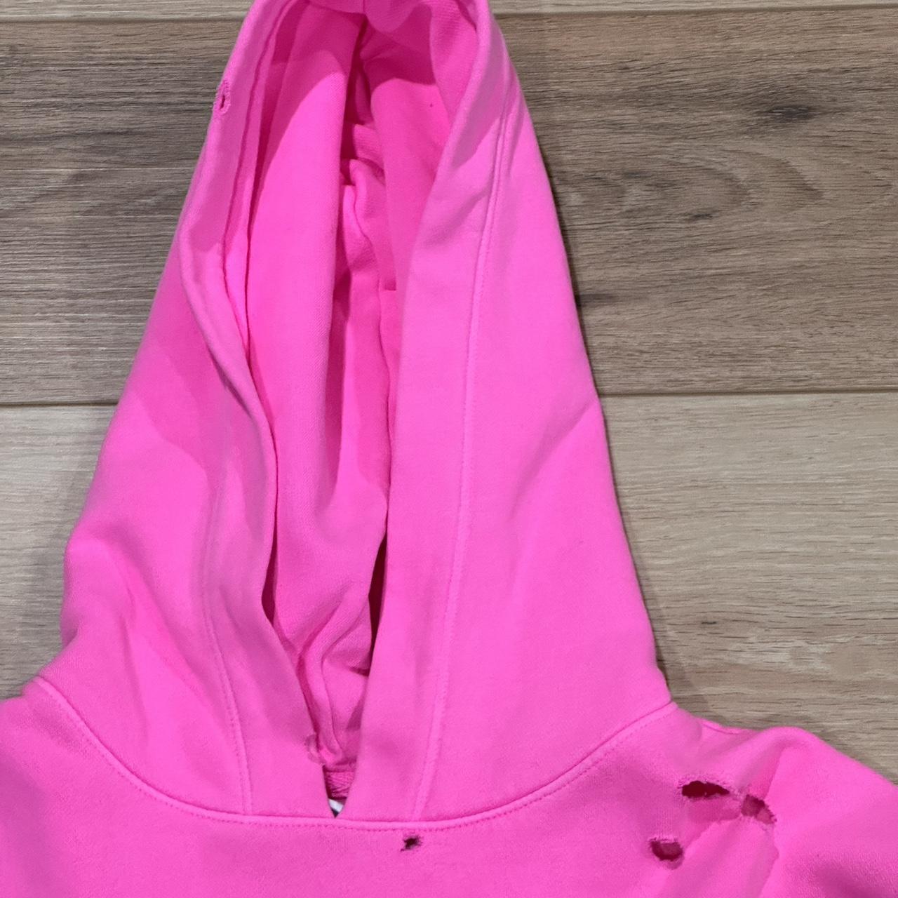 Hot Pink Gap Hoodie Size XS Added distressing... - Depop