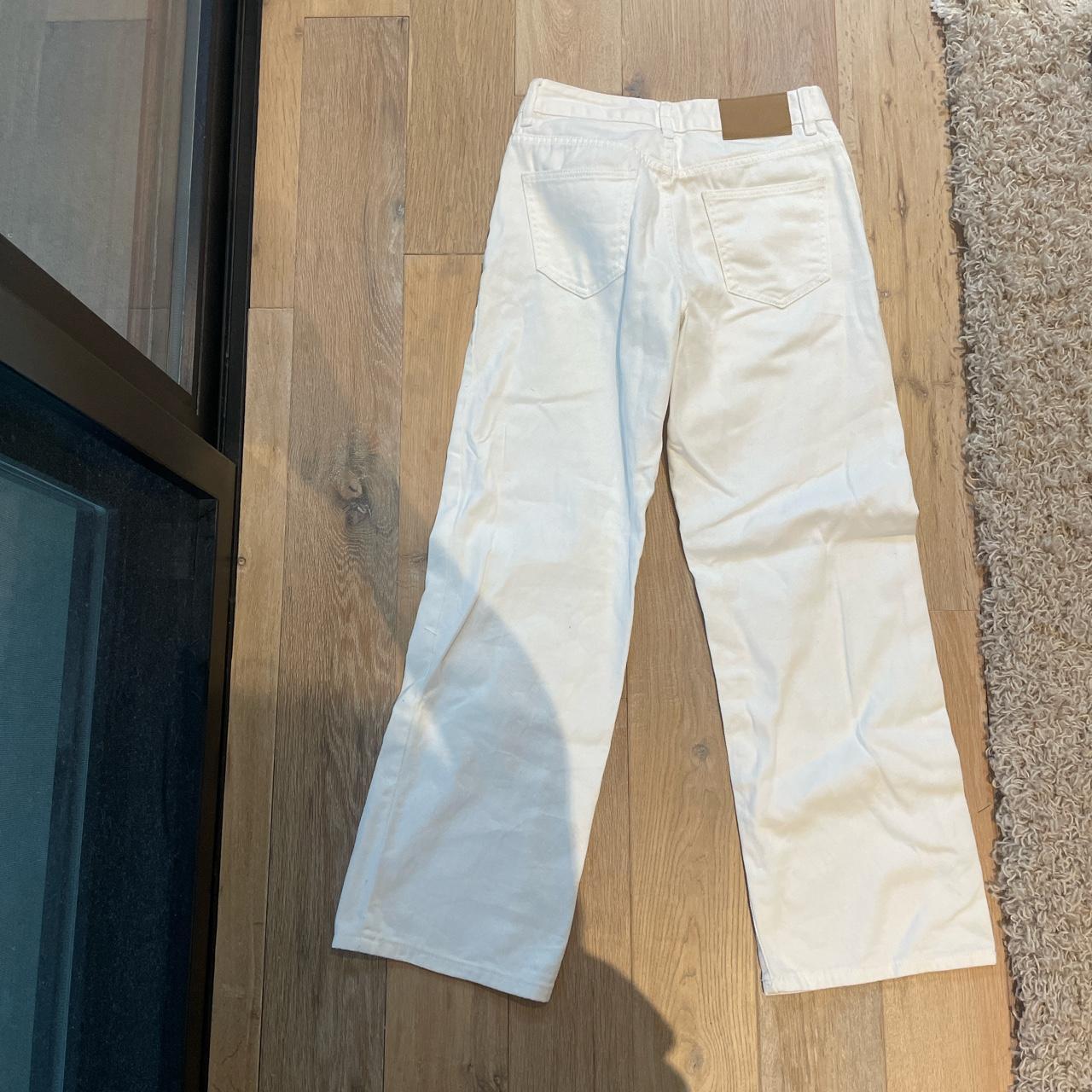 SHEIN Women's White Jeans (2)