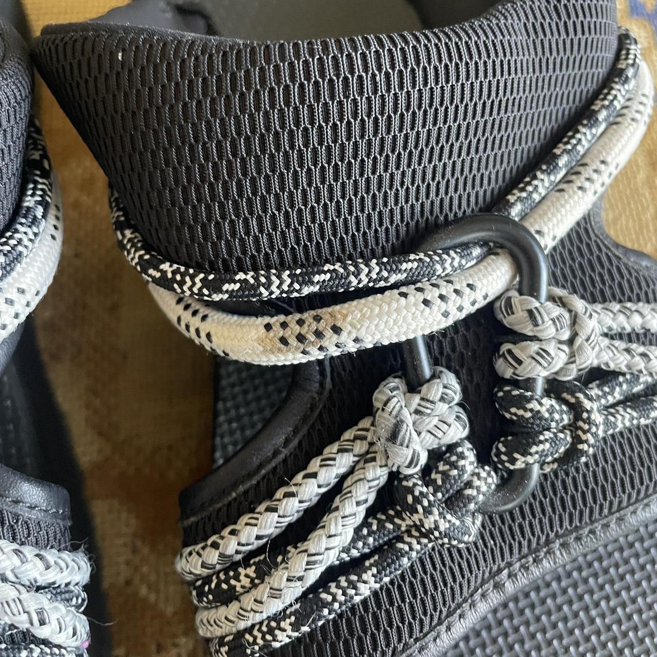 Teva Indio Carabiner Slide Rope Black Platform Depop