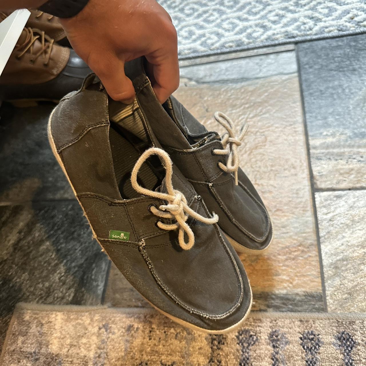 Sanuk boat shoe Depop