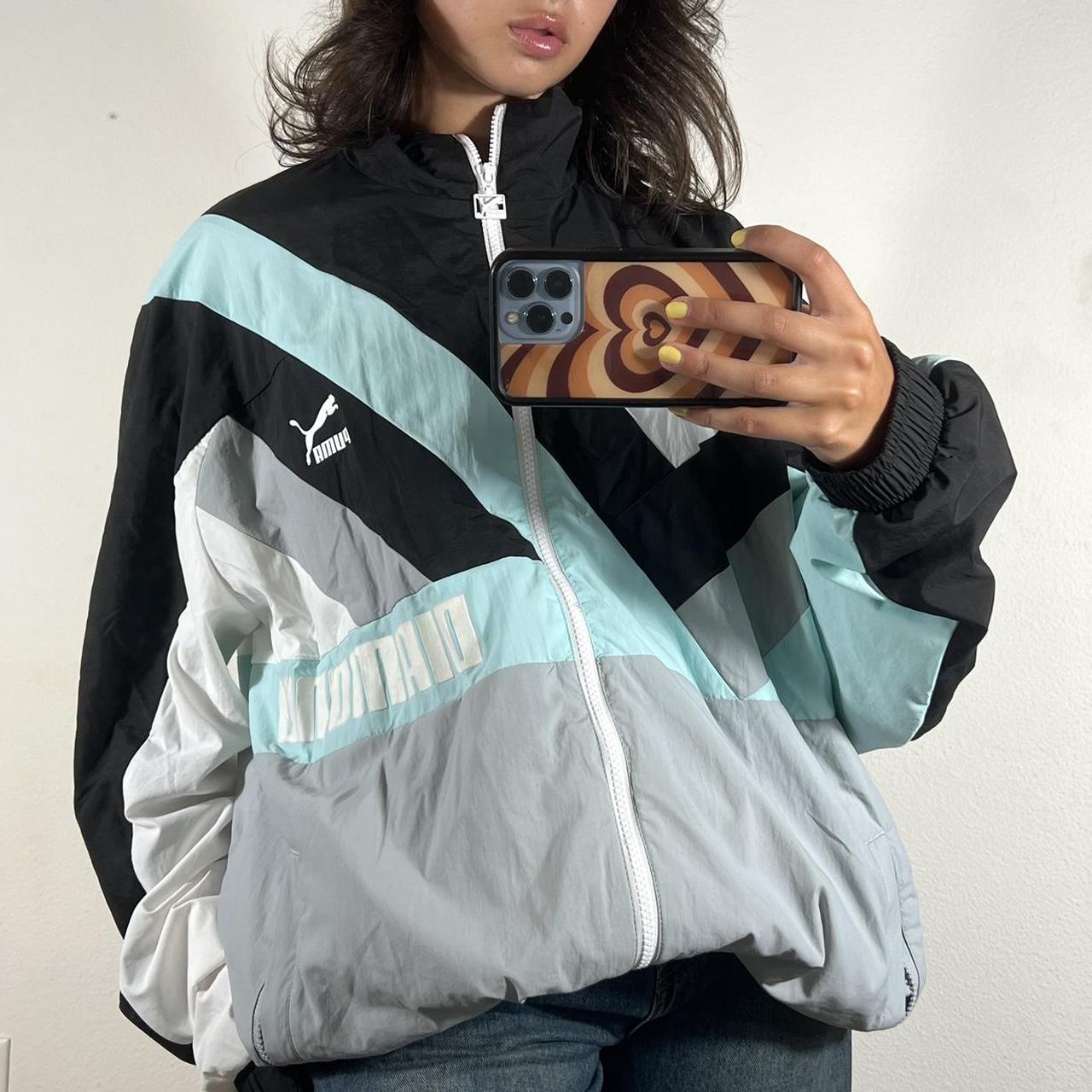 Diamond Supply x Puma windbreaker jacket Size XL. Depop