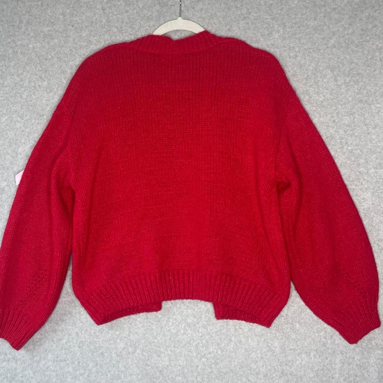 Women's Sweater - Red/Pink - S – Luna Ivy red chu… - image 2