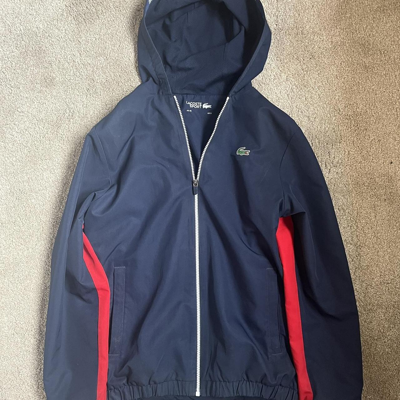 Lacoste track jacket online mens