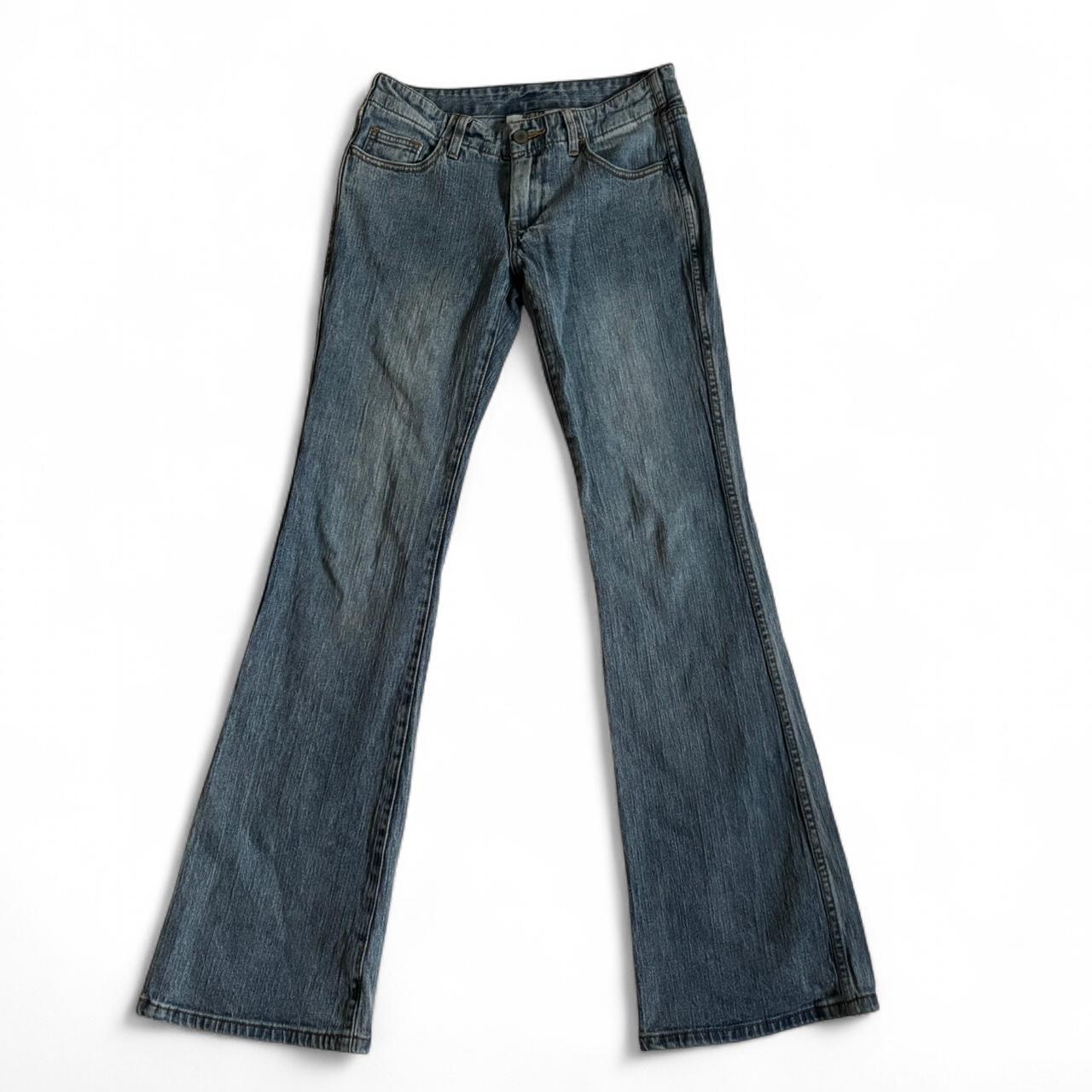 Brandy Melville Women's Distressed Jeans Blue/Navy – Brandy