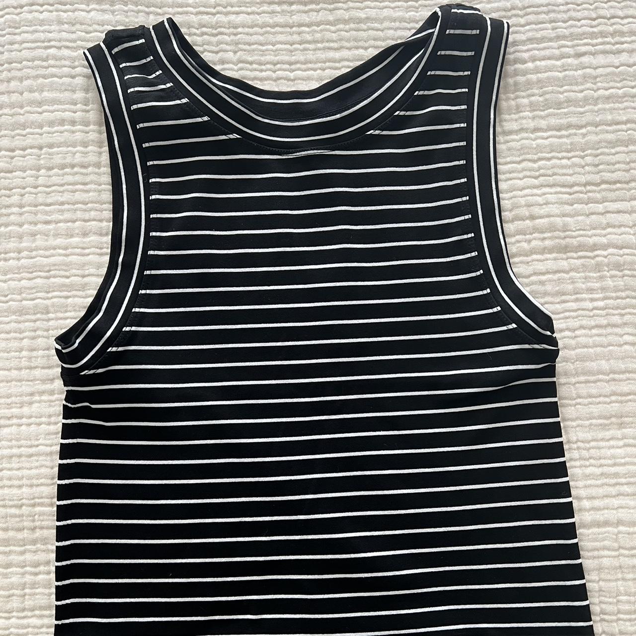 Top Stripe Seamless Black&White –