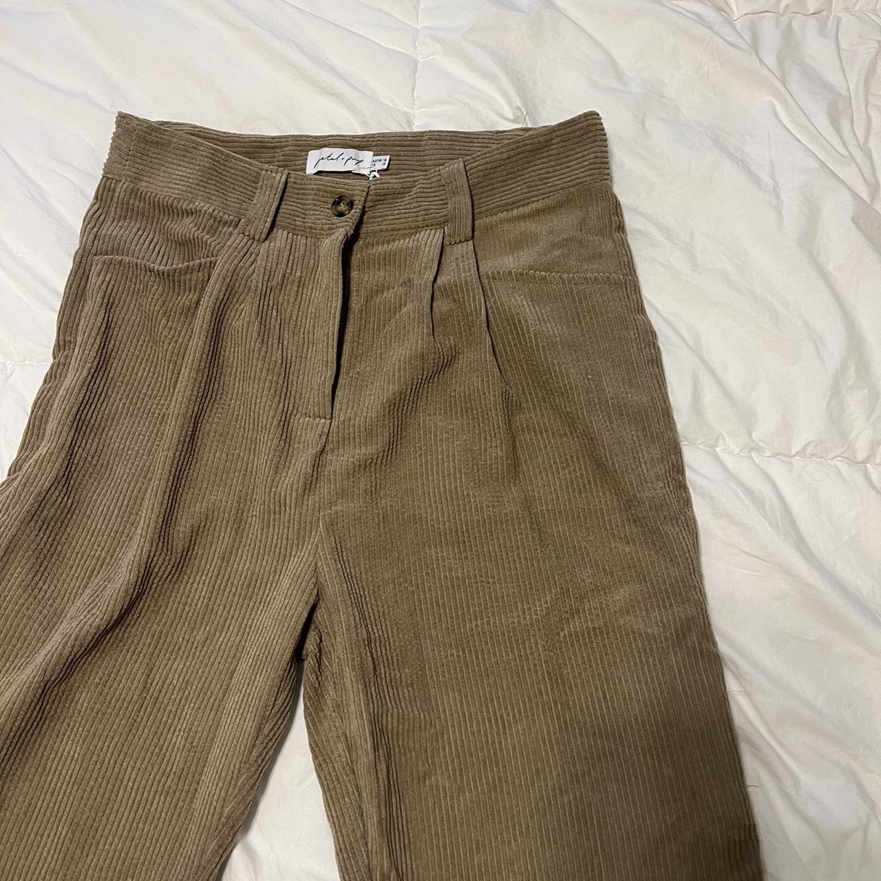 Petal+Pup pleaded trousers Light corduroy material Depop