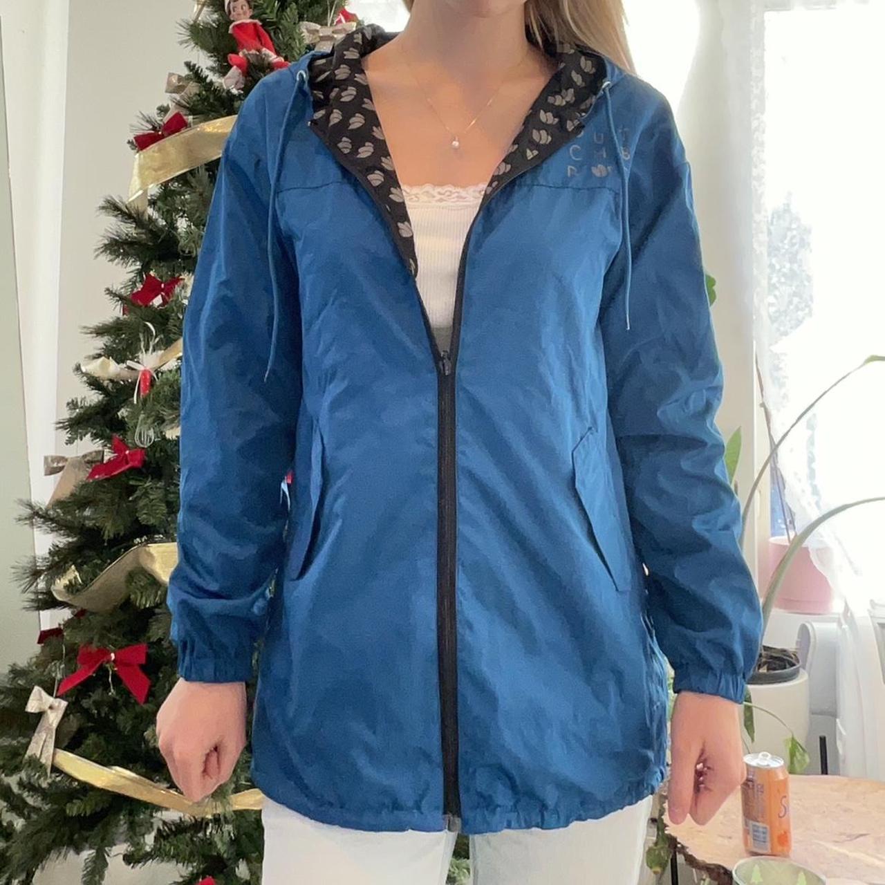Coffee Shop Women's Blue and Black Jacket