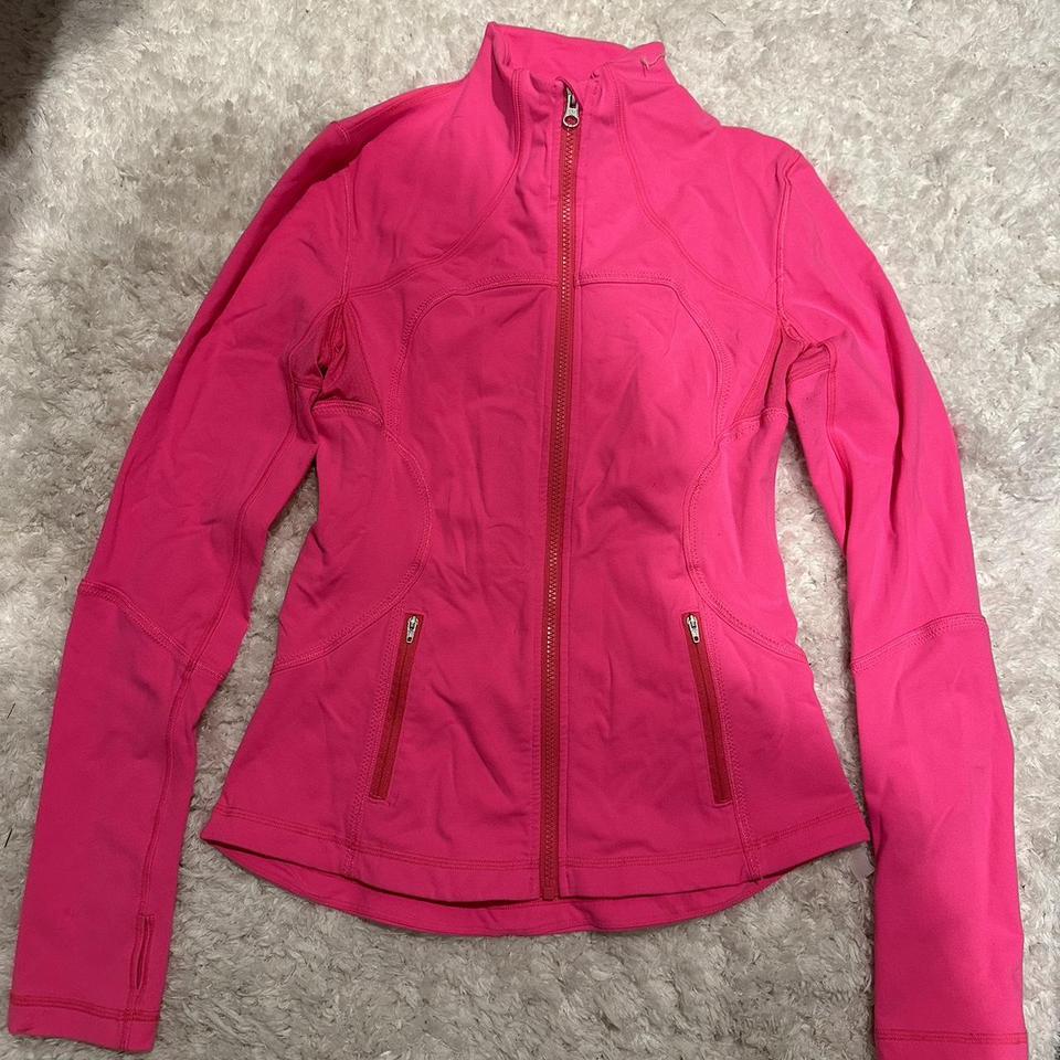 Bright selling pink LULULEMON DEFINE jacket