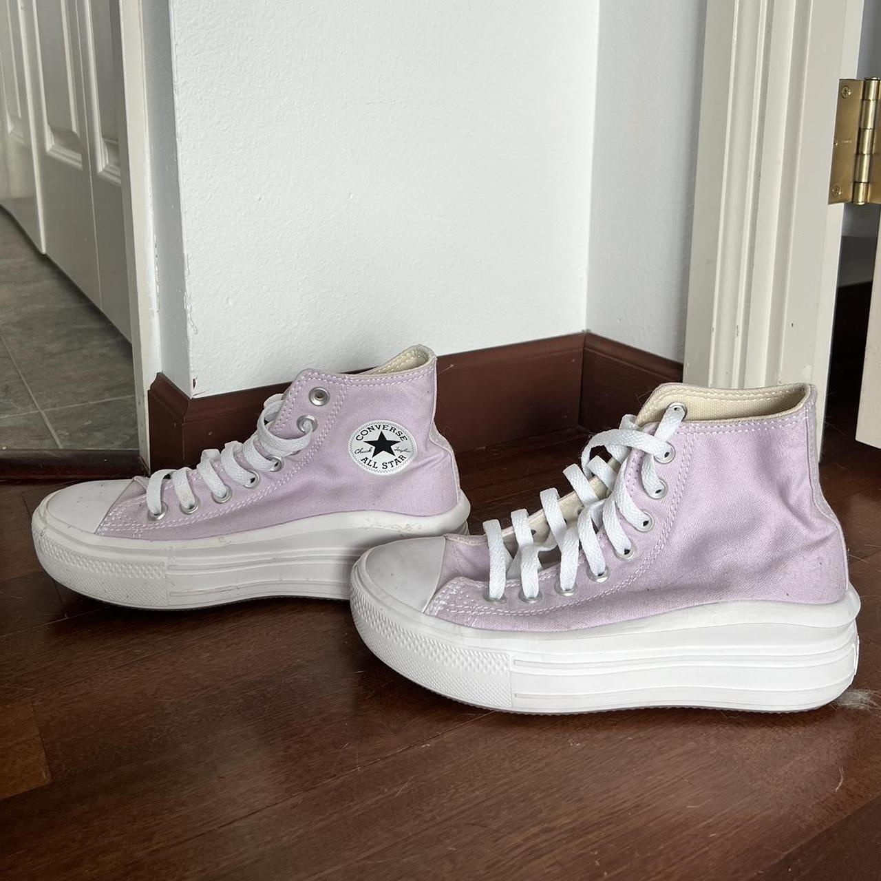 Converse All Star Hi Move canvas platform Depop